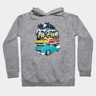 Chevrolet Bel Air Chevy BelAir Trifive Muscle Car Hoodie